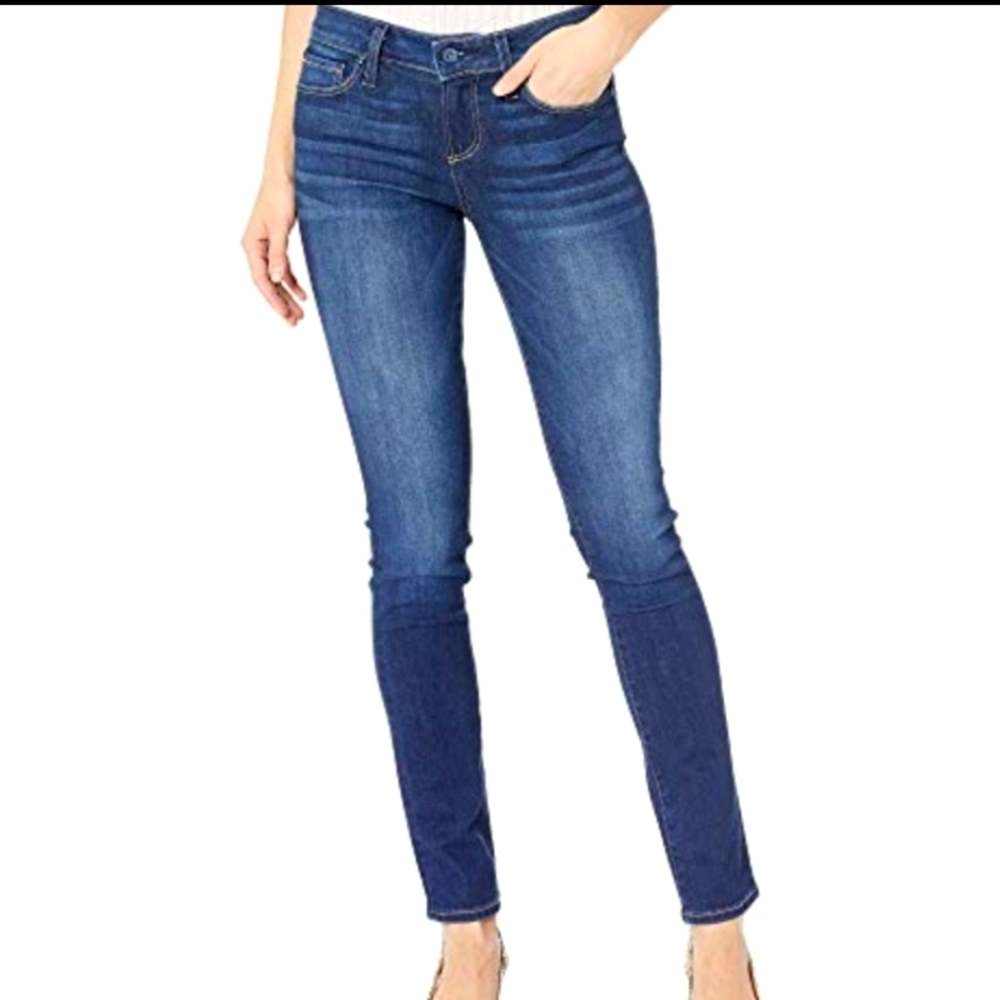NWT Paige Skyline Skinny In Idlewild Jeans Size 27 - Picture 2 of 6